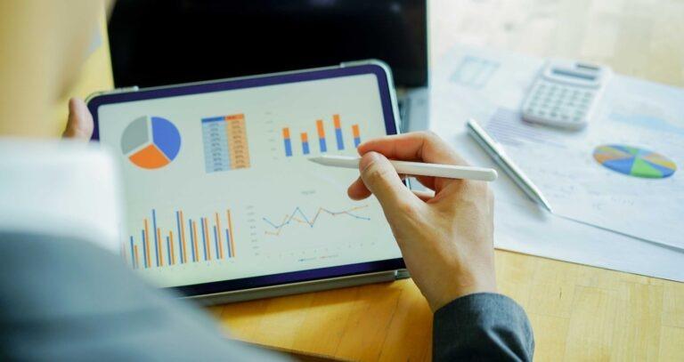 Vacation Rental Revenue Management Software shown on Tablet Screen